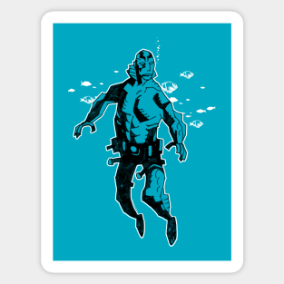 ABE SAPIEN - Bubbles Sticker